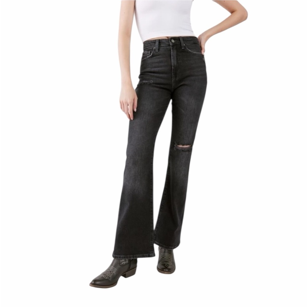BDG Stretch high rise flare 32